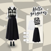 Kuki Outfit - One Set Wanita Korean Style OOTD Kekinian Hijab - KK02