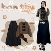 Paket Set Cardigan Korean Style Kekinian - LO122
