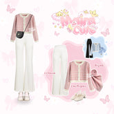 One Set Outfit Remaja Korean Style OOTD Hijab Casual - KA29