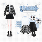 Linnie One Set Korea Style Outfit Wanita Agustusan Dancer Sound Horeg - KA36