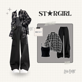 1 Set OOTD Korean Style One Set Wanita - KK125