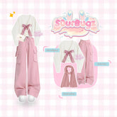 Oneset OOTD Outfit 3in1 Korean Style Setelan Remaja Dewasa - KK215