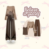 TERBARU - Oneset Korean Style OOTD Jalan - KK194