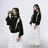 KUKI OUTFIT - One Set Atasan Bawahan Cantik Bahan Cotton Full Furing Bianca Set