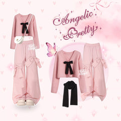 Oneset Pinky Girl Remaja Dewasa Korean Style - KK218