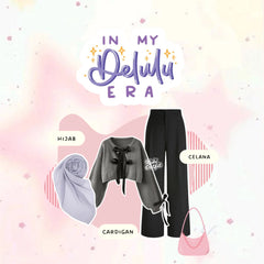 1 SET Outfit Kawai Kekinian Oneset Study Tour Yearbook - KA