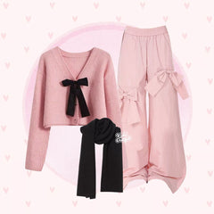 Oneset Pinky Girl Remaja Dewasa Korean Style - KK218