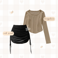 Hikari Outfit Olahraga Wanita Padel Outfit, Gym Outfit Set, Running - KA52