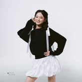 KUKI OUTFIT - Atasan Wanita Polos Oversize Batwing Ribbon Lepas Pasang Bianca Sweater