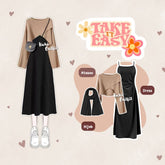 Setelan Wanita Kekinian Outfit Hijab Wanita - KA04