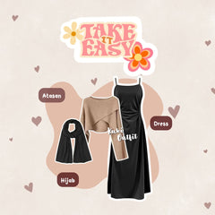 Setelan Wanita Kekinian Outfit Hijab Wanita - KA04