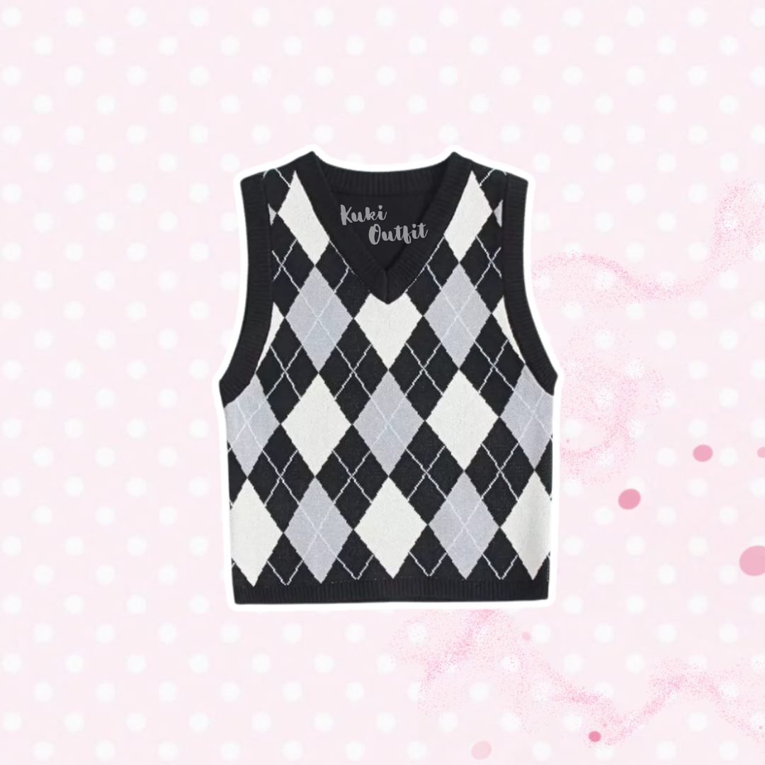 Oneset 4in1 Outfit American School Style - KK200