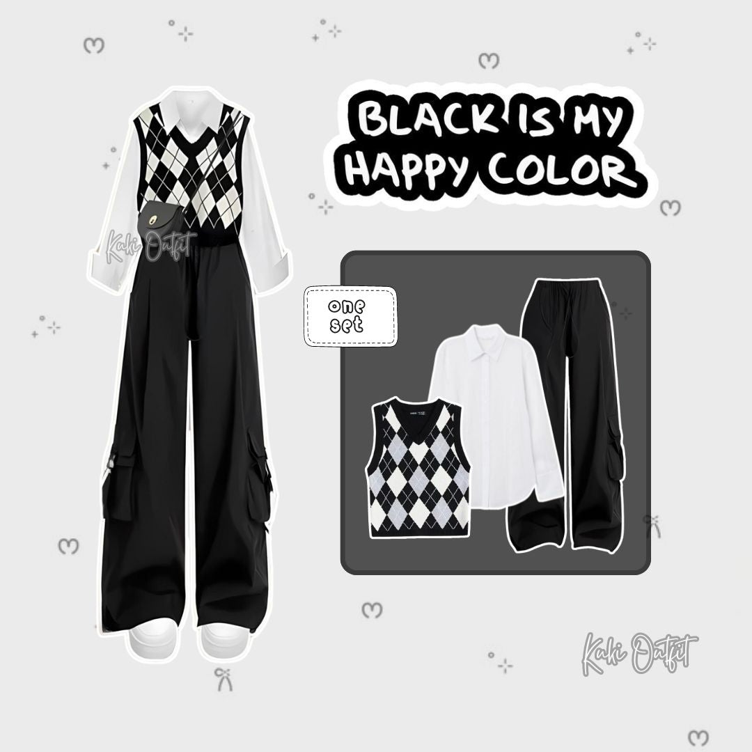 One Set Perempuan Korean Style - KK123