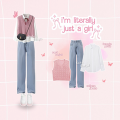 1 Set Outfit Wanita Oneset Anak Perempuan Korean Style - KK174
