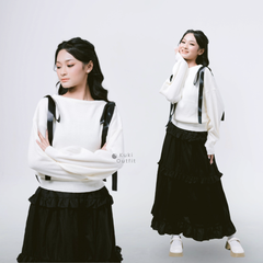 KUKI OUTFIT - One Set Atasan Bawahan Cantik Bahan Cotton Full Furing Bianca Set