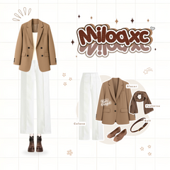 4IN1 Oneset Korean Style 1 Set Outfit Hijab Remaja Kekinian - LO12