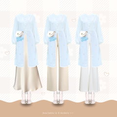 Kuki Outfit - 1 Set Outfit Muslim Isra' Mi'raj One Set Lebaran 2026 - KA79