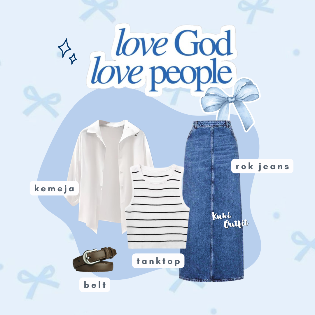 Outfit Set 3in1 Korean Style OOTD Santai - KK190