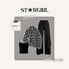 1 Set OOTD Korean Style One Set Wanita - KK125