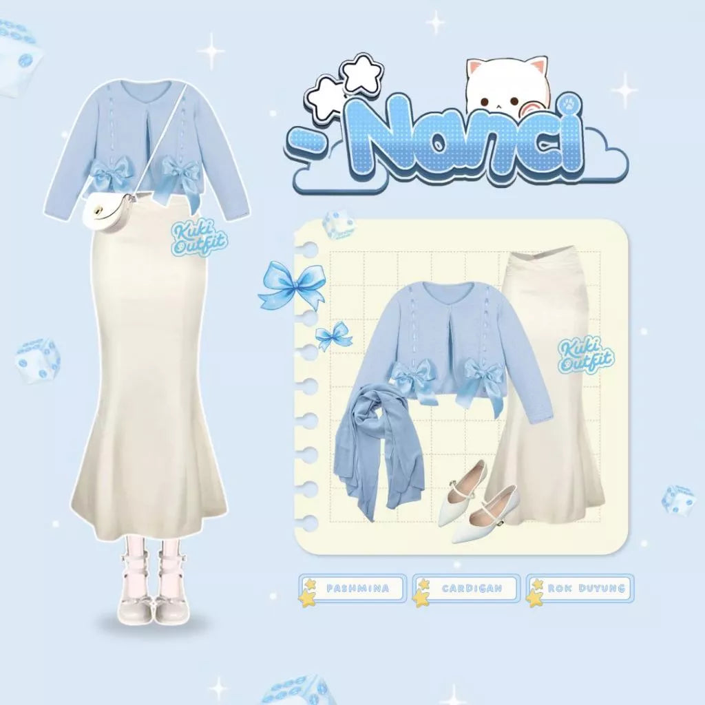 Stary Outfit Remaja Style Outfit OOTD Liburan Perempuan Korean - KK223