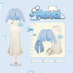 Stary Outfit Remaja Style Outfit OOTD Liburan Perempuan Korean - KK223