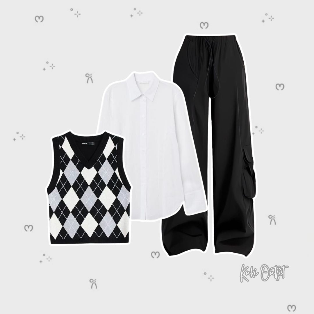 One Set Perempuan Korean Style - KK123