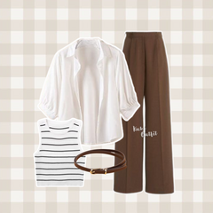 Oneset Korean Style 3in1 Outfit Kekinian - KK208