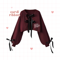 Fairy 1 Set Outfit Wanita Douyin Outfit Set Maroon Remaja - KA49