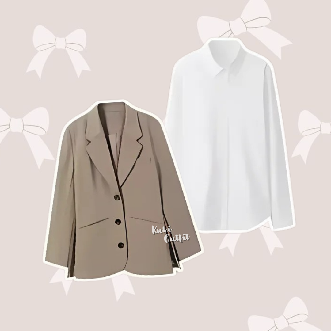 Outfit OLD MONEY Oneset All Size - KK197