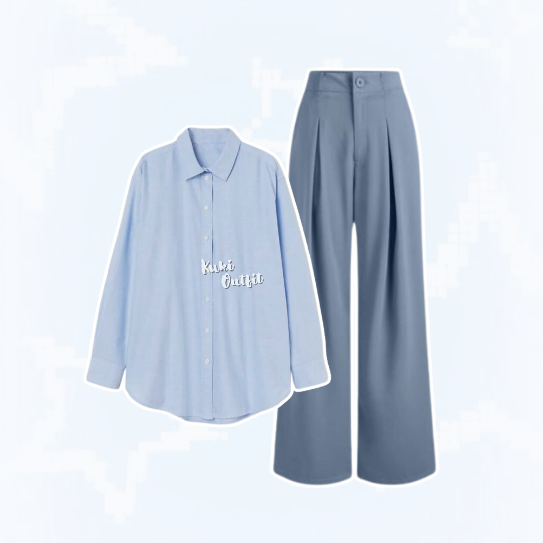 Oneset Korean Style Outfit K-Drama School - KK163