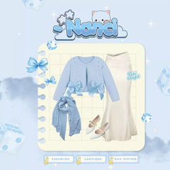Stary Outfit Remaja Style Outfit OOTD Liburan Perempuan Korean - KK223