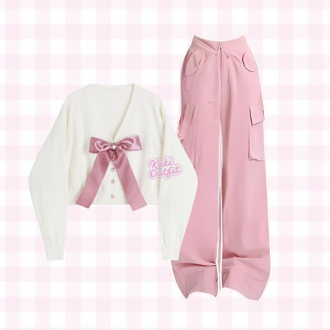 Oneset OOTD Outfit 3in1 Korean Style Setelan Remaja Dewasa - KK215