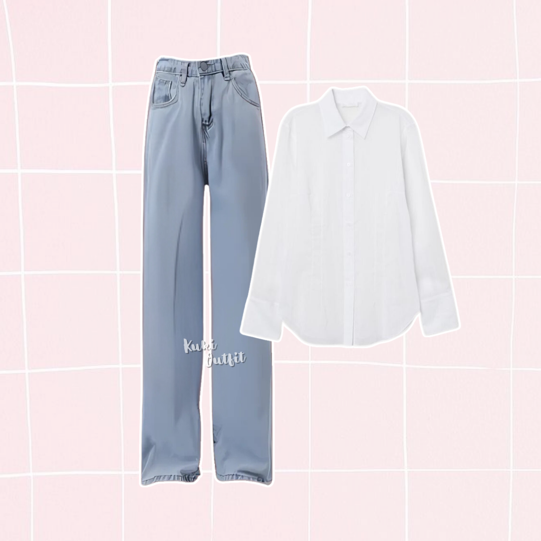 1 Set Outfit Wanita Oneset Anak Perempuan Korean Style - KK174
