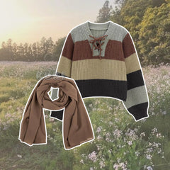 Kuki Outfit - Oneset Wanita 3in1 Outfit Korean Style - KK34