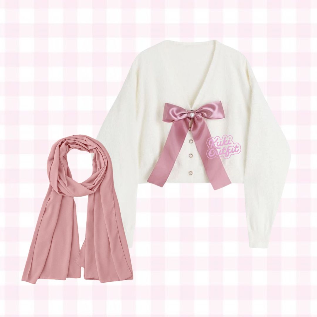 Oneset OOTD Outfit 3in1 Korean Style Setelan Remaja Dewasa - KK215