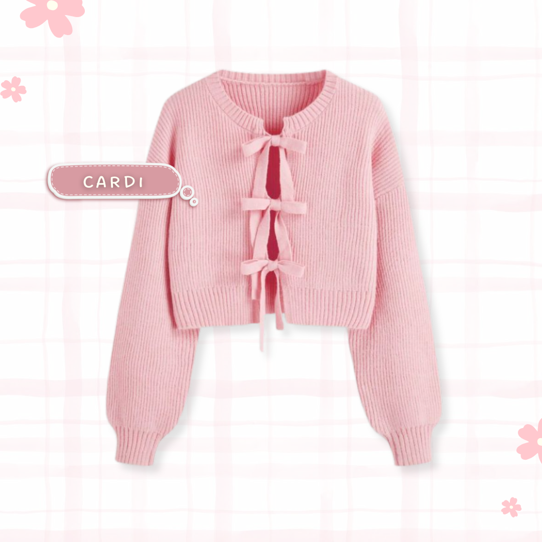 KUKI OUTFIT - Dollies One Set 2in1 Remaja Outfit Cute Pink Korean Setelan Trendy KR06