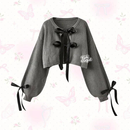 Kuki Outfit One Set Korean Style Remaja Wanita Kekinian - KA35