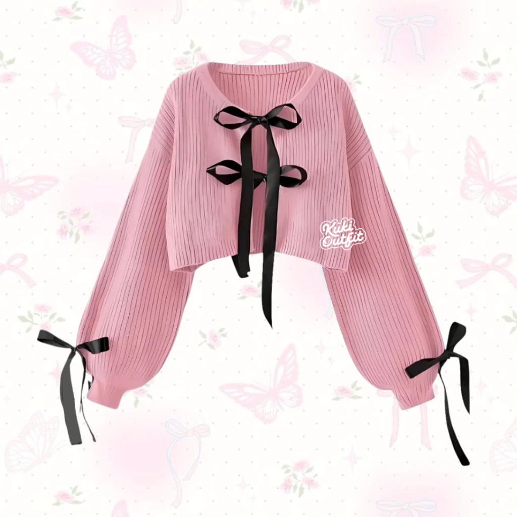 Kuki Outfit One Set Korean Style Remaja Wanita Kekinian - KA35
